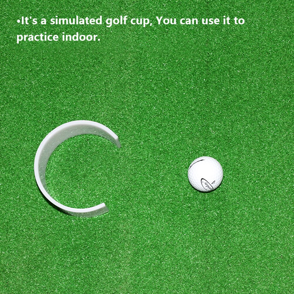 Golf Practice Disc Cup Outdoor Sports Hitting Putting Semicircle Hole Equipment for Easy Safety Exercise Accessories