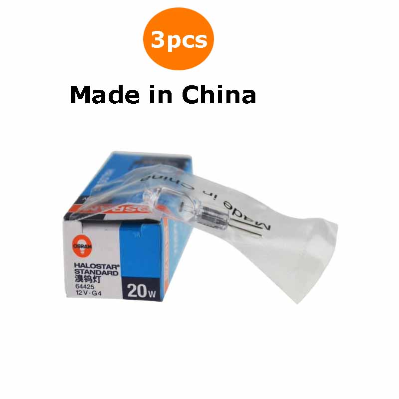 Osram Halogenlampen 64425 12 v20w Mikroskop Allgemein beleuchtung, 12 v20w g4 s Wolfram Halogenlampe: 300w