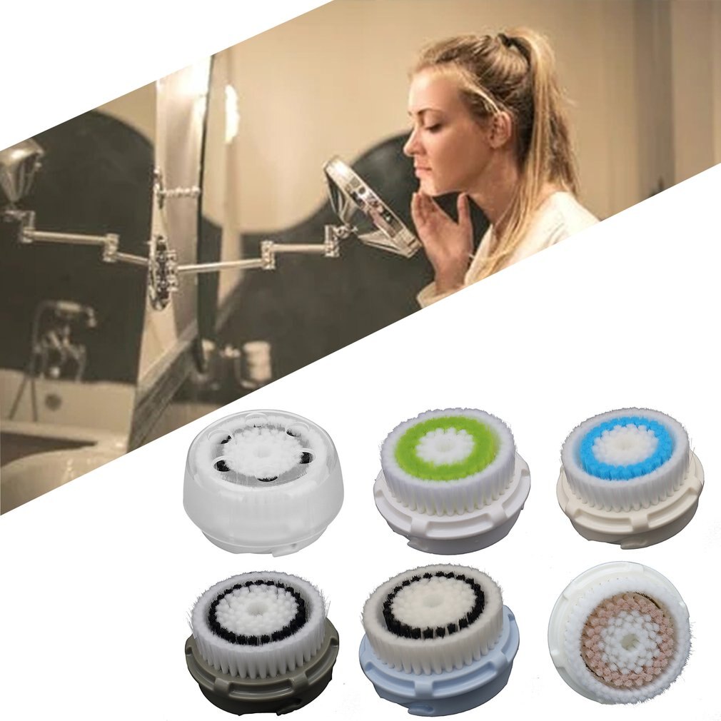 Elektrische Gezichtsreiniging Opzetborstel Sonic Reiniging Borstel Hoofd Wassen Artefact Vervanging Universele Borstel Hoofd