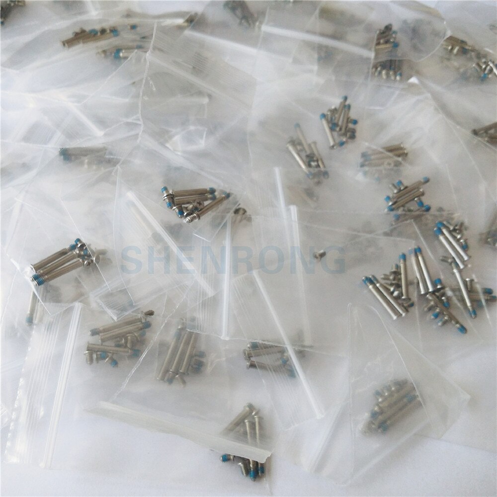 100 Sets A1278 A1286 A1297 tornillos inferiores para Macbook pro 13 "15" "cubierta inferior tornillos