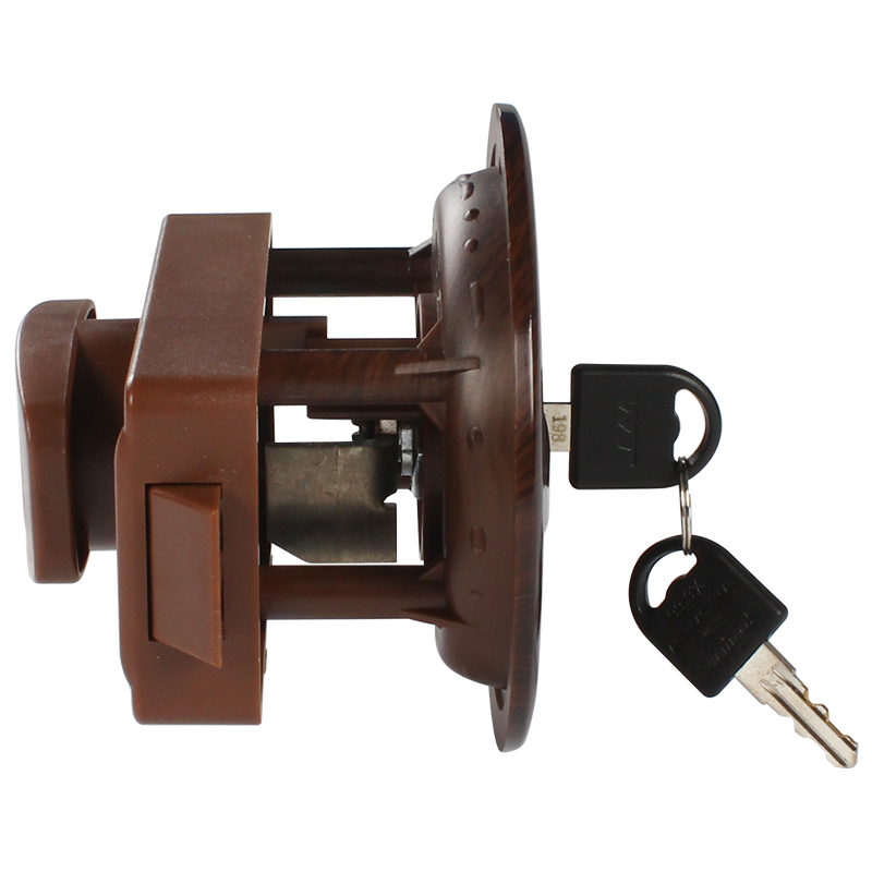 Tytxrv Rv Accessoires Badkamer Deurslot Bruin (Met Sleutel) Motor Home Boot Marine Caravan Camper