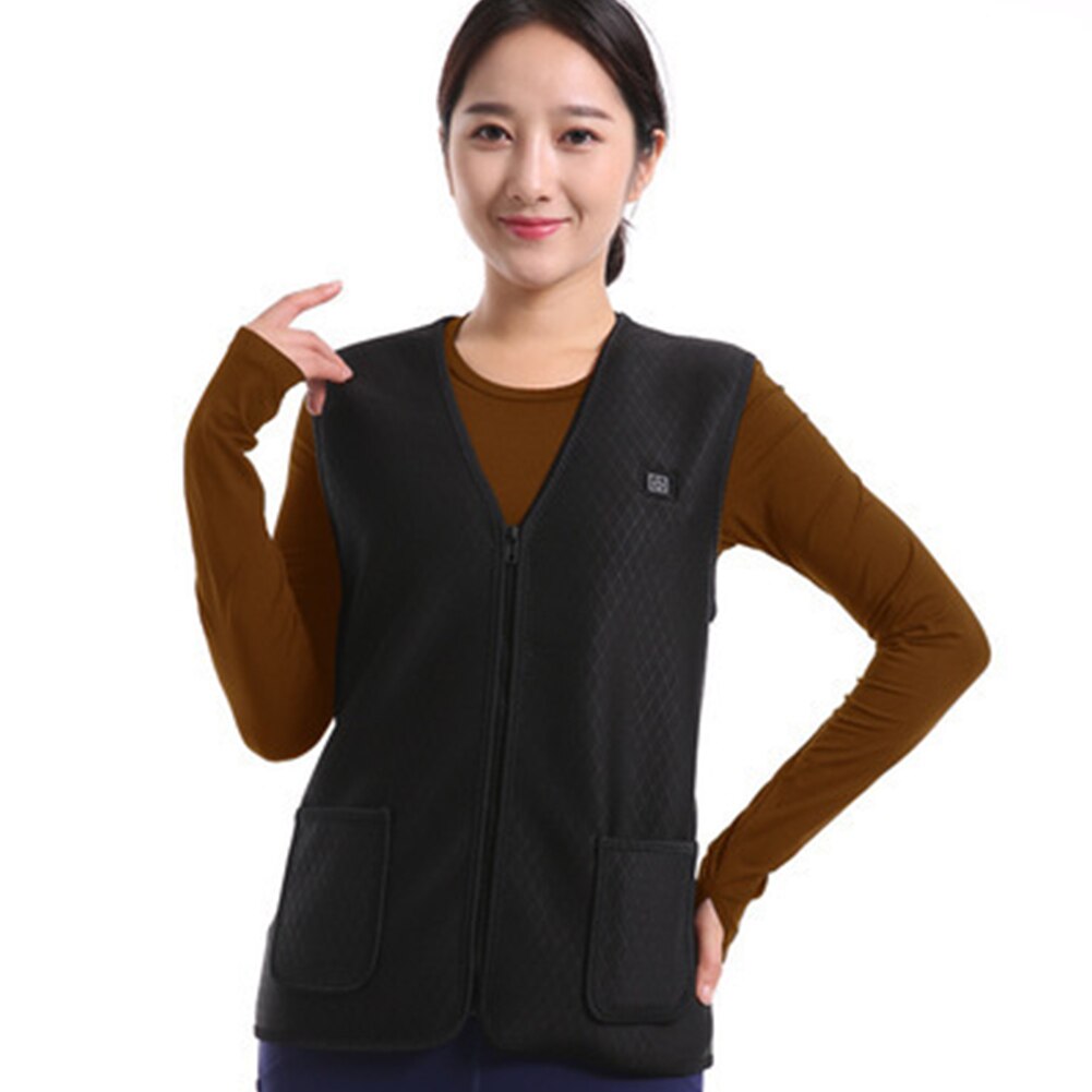 Elektrische Verwarmde Vest Verwarming Kleding Elektrische Verwarmde Vest 3 Modi Smart Magneet Therapie Mannen Vrouwen Elektrische Vest