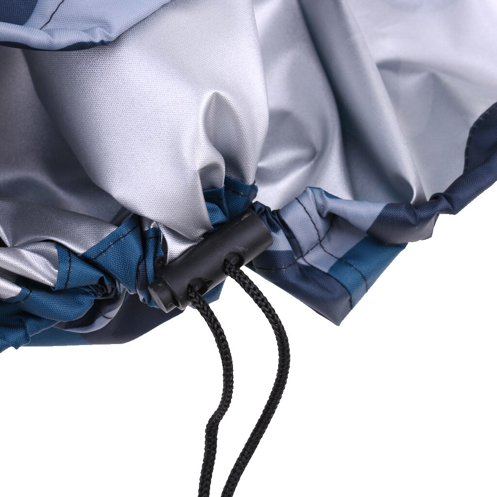 2 Pieces Waterproof Boat Outboard Motor Protector Cover for 2-15 HP Engine