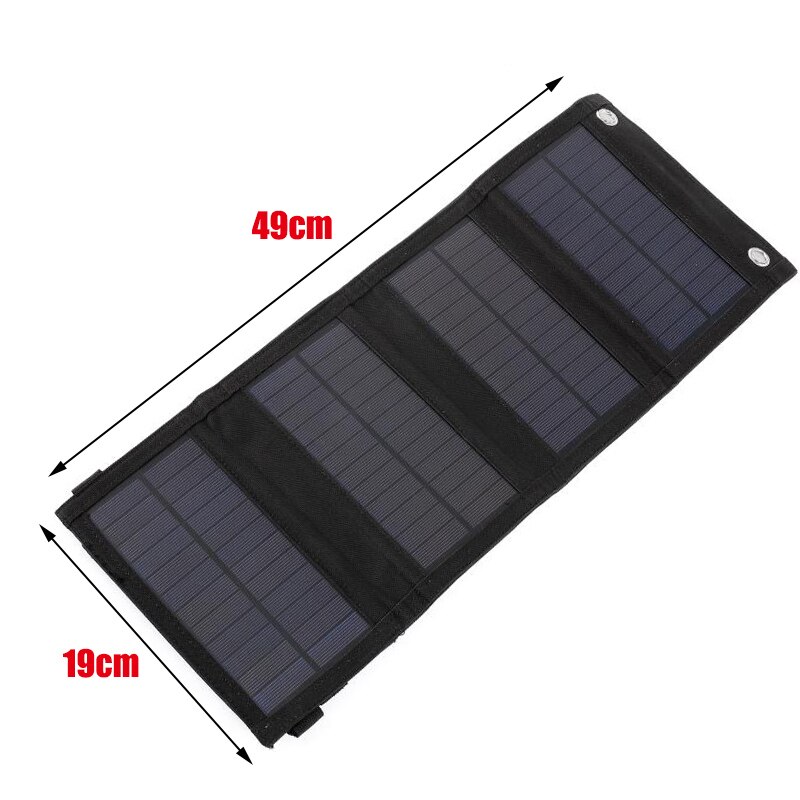 16W 25W Foldable USB Solar Panel Solar Cell Portable Folding Waterproof Solar Panel Charger Outdoor Mobile Power Battery Charger: 16W