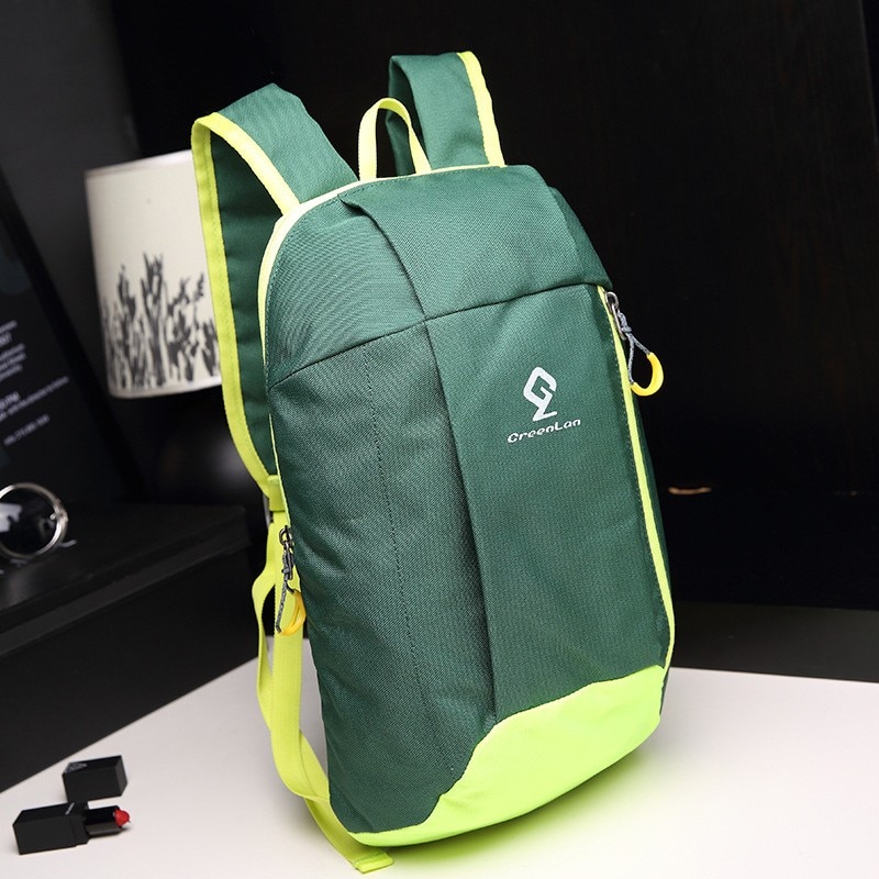 Décontracté Simple petit sac à dos unisexe en plein air Trekking sac à dos hommes femmes 10L léger sac de voyage toile sac à dos pour les filles