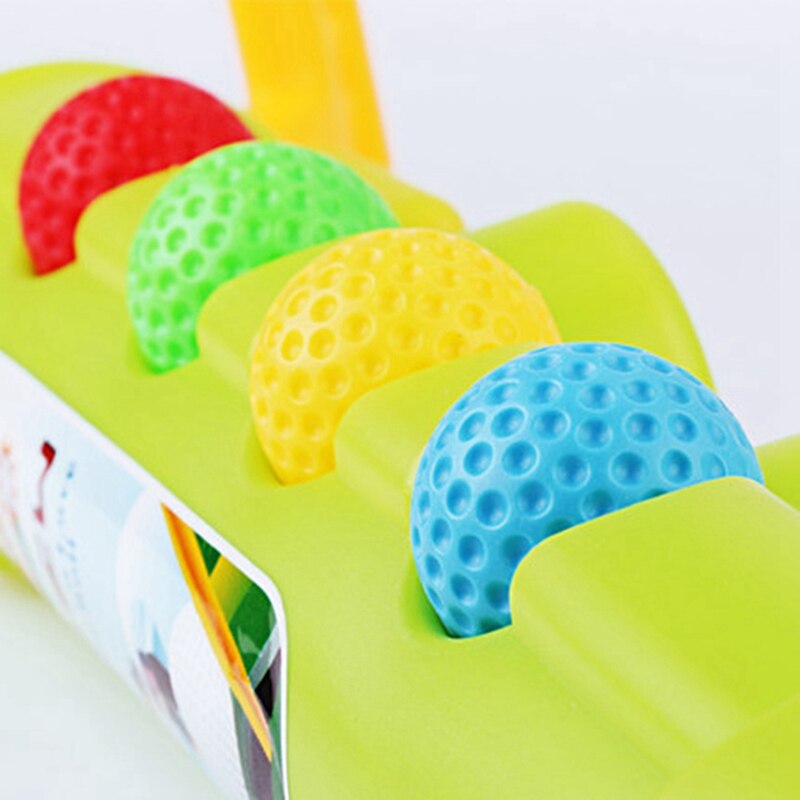 1 sæt børnegolf sport spil mini plast golf legetøj børn børn hjemme udendørs indendørs lille golf træning klub fest