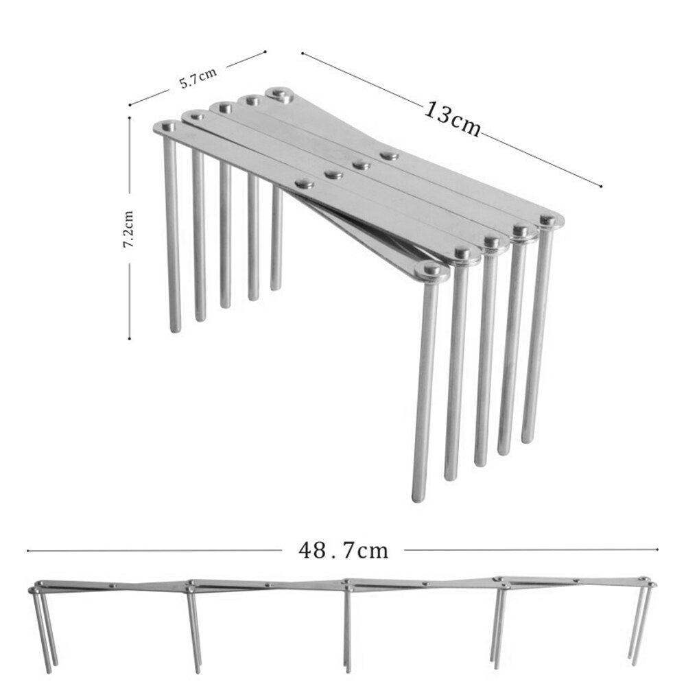Multifunctie Keuken Werktuig Organisator Pot Deksel Rack Verlengen Rvs Verstelbare Lepel Plaat Houder Plank Schotel Tray Stand