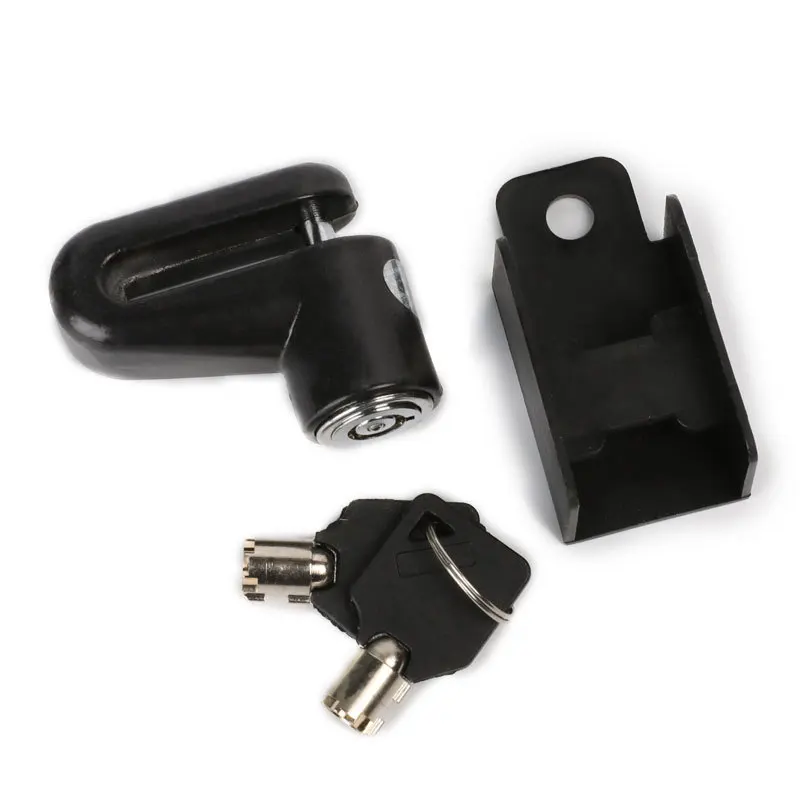 Schijfremslot Voor Motorfiets Fiets Elektrisch Voertuig Mountainbike Anti-Diefstal Slot Cilinder Moto Veiligheidsvoorzieningen Hub Hangsloten
