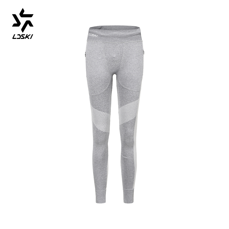 LDSKI compressie athletic-fit activewear ski ondergoed vochtafvoerende stof huid-contact vriendelijke: S / Dark Grey Tight