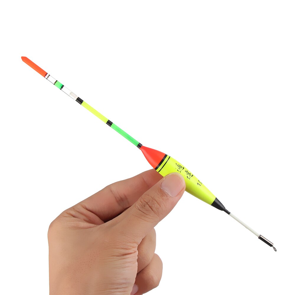2Pcs Plastic Night Glowing Fishing Floats 5g EVA Float Fishing Bobber Luminous Floats Fishing Tools