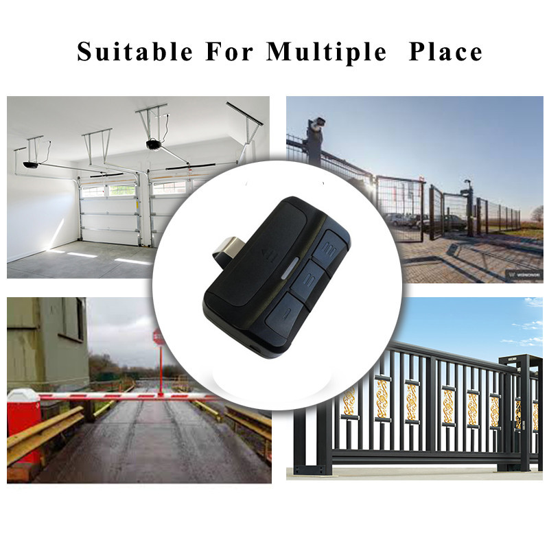 Newest Garage Door Opener Multi frequency 280-868mhz Remote Command Rolling code Remote Control Duplicator For Gate