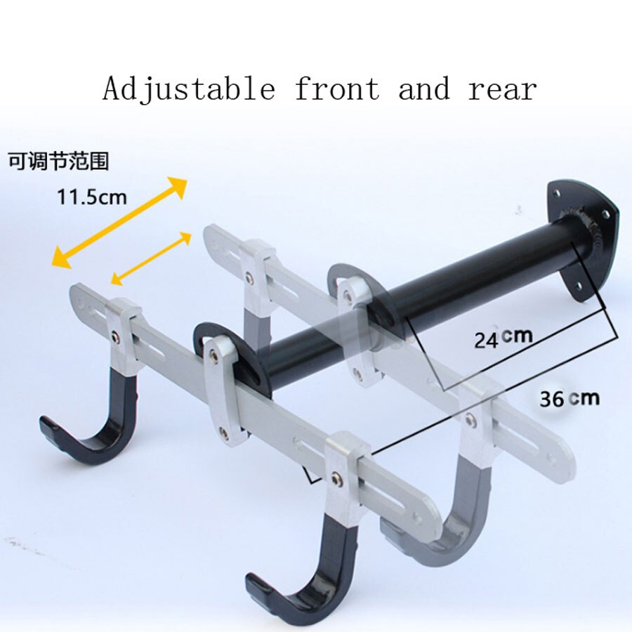 Bicycle Wall Support For Hanging Bike Holder Bracket Bike Stand Bicycle Stand I Use Space Saving Tool Bicycle Accessories Black
