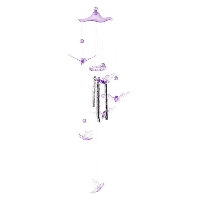 Carillon Mobile en spirale pour vent arc-en-ciel, décoration de maison, de fête, de jardin, en plein air, DIY, offre spéciale,: F