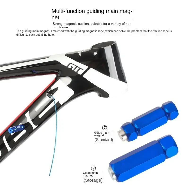 Bicycle Internal Cable Routing Tools MTB Bike Carbon Fiber Frame Hydraulic Wire Shifter Quick-release Cycling Repair Kit