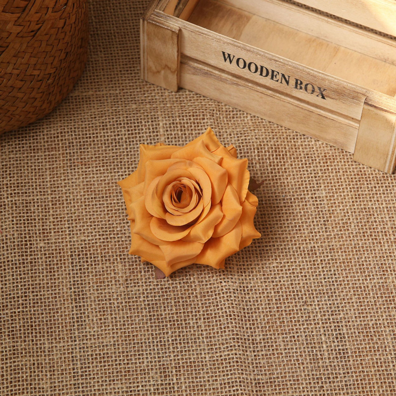 Décoration de gâteau en papier imbibé de cuir chevelu de palmier doré, boule de métal, fleur, ventilateur, joyeux anniversaire, fête préChristophe, décor de gâteau Chi, mariage: Marron