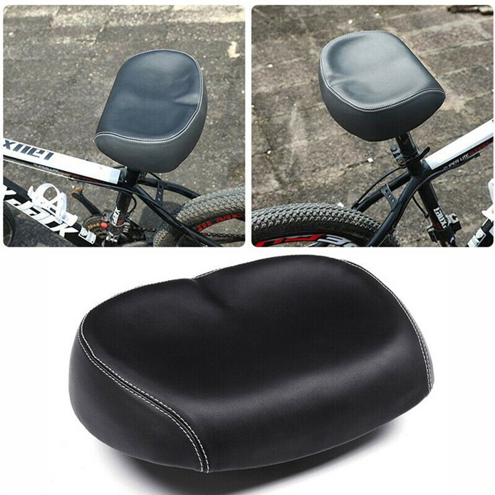 Big Ass Bike Fietsen Schokabsorptie Fiets Zadel Breed Grote Zachte Pu Pad Seat Voor Racefiets Mountainbike Mannen vrouwen