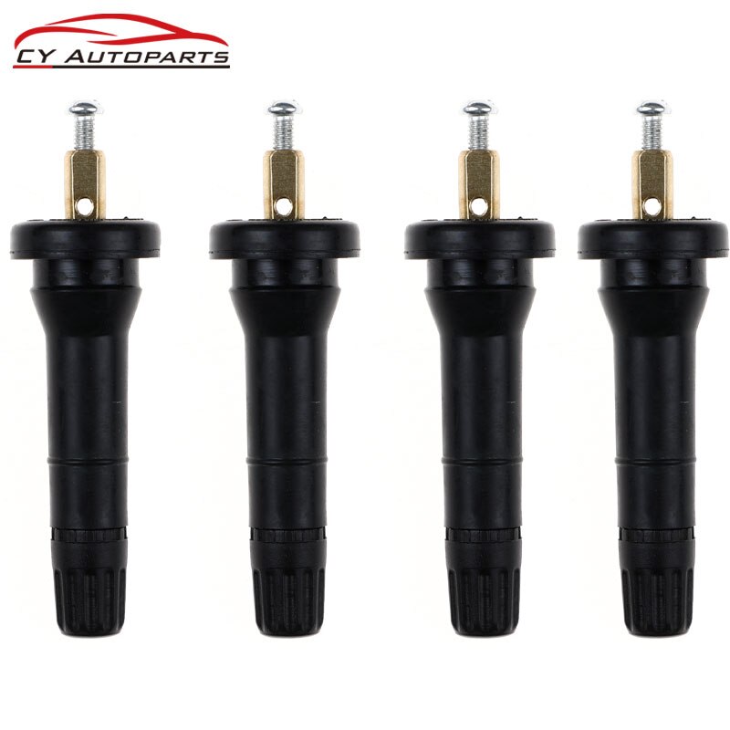 4PCS Tire Pressure Sensor TPMS Valve Stem Schrader Complete Kit For Buick Opel Ford For EV6T-1A180