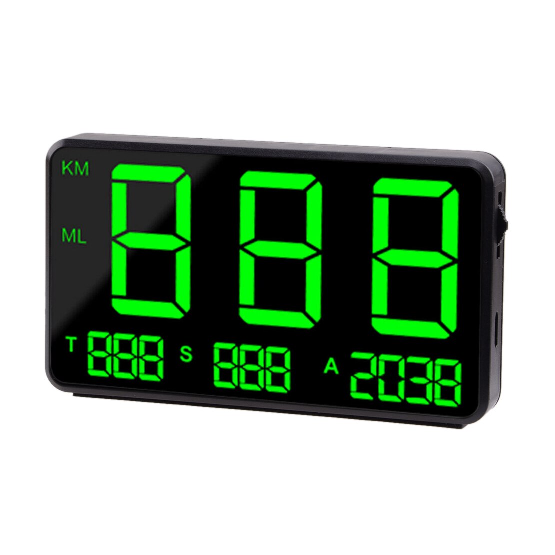 Velocímetro GPS Universal para coches, motocicletas y camiones, pantalla Digital de advertencia de velocidad, 5V, 50-120Ma, MPH, HUD KM/h