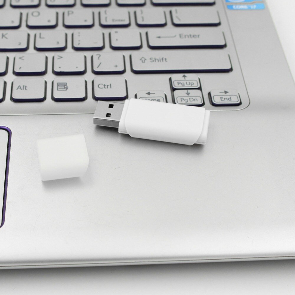 100% di capienza Reale penna unità 32GB 16GB Pendirve 8GB Usb veloce unità USB 2.0 Bastone di Memoria veloce bianco penna unità U Disk Regalo