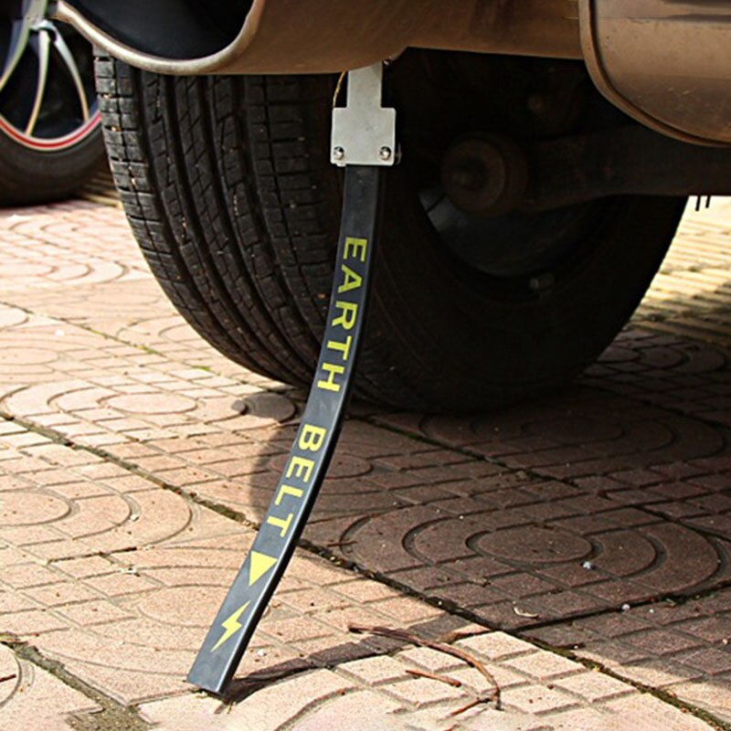 1 Pcs Auto Anti Statische Rubber Strap Eliminator Aarding Veilig Voor Voertuig Rijden X66