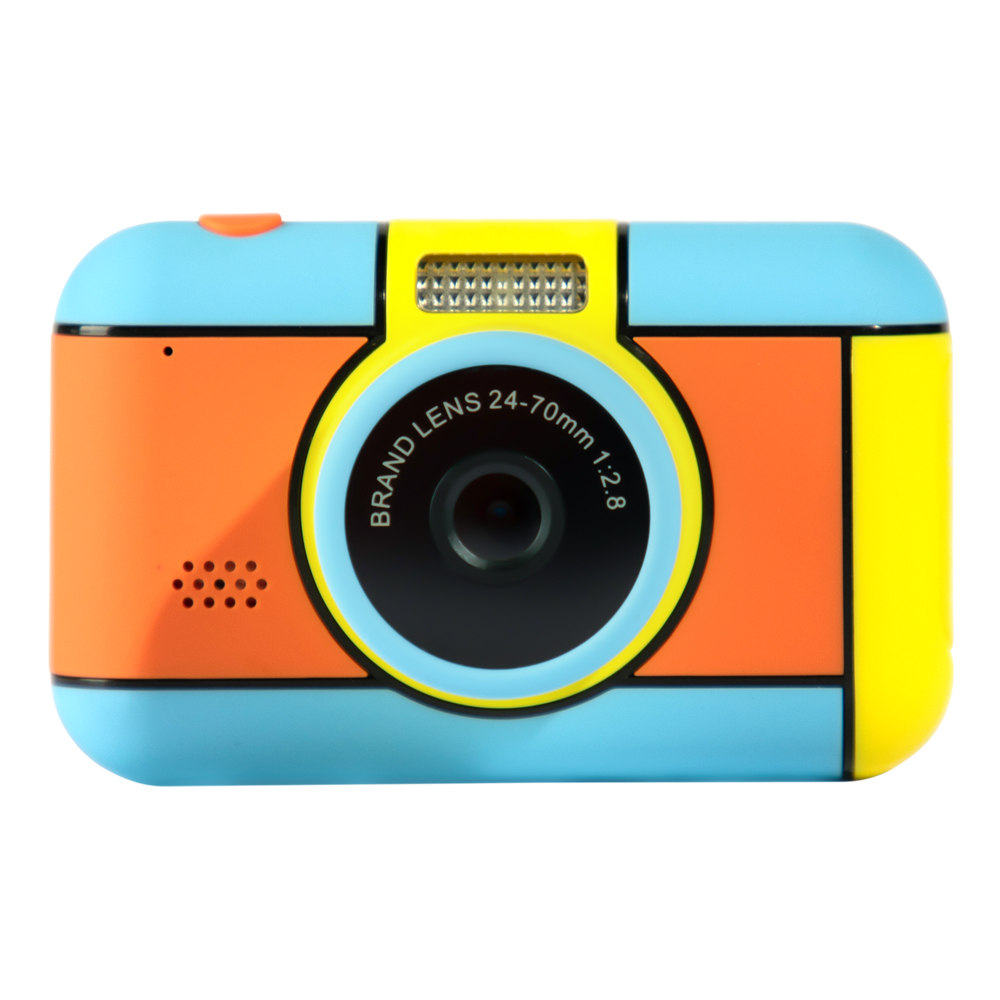 Kinderkamera HD 2,4 "3200 W Pixel Dual Kamera Digitalkamera Mini Tragbare Karikatur Niedliche draussen Kamera SLR Kamera