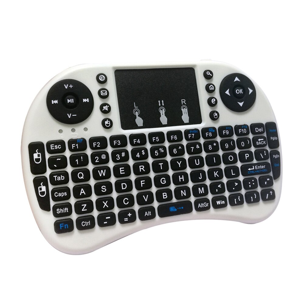 Touyinger-mini teclado i8 air mouse, mouse multimídia remoto com touchpad portátil para projetores android e smart tv