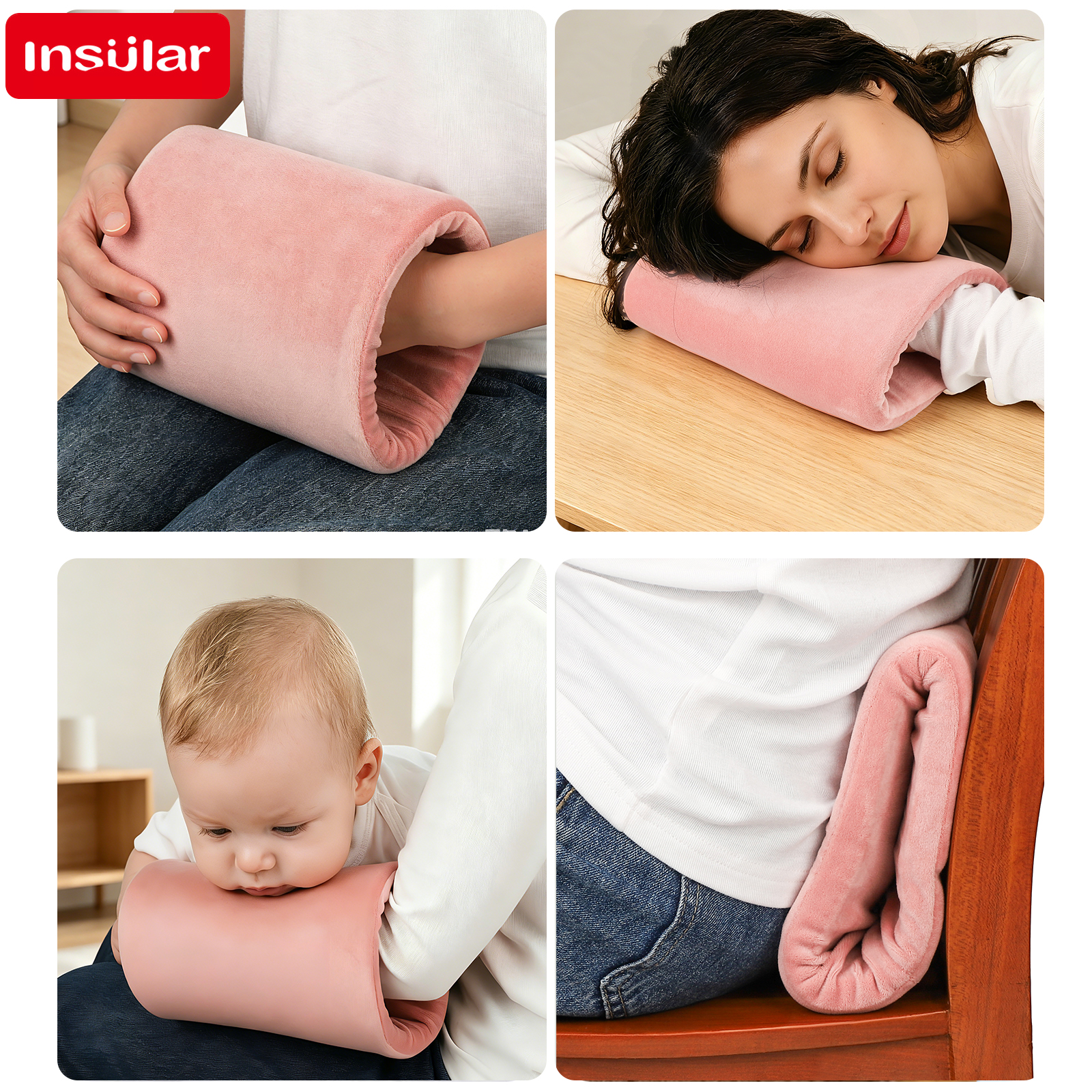 Breastfeeding Pillow Baby Breastfeeding Device Maternal Waist Support Cushion Hands-Free Anti-Spitting Soothe Inclined Pillow