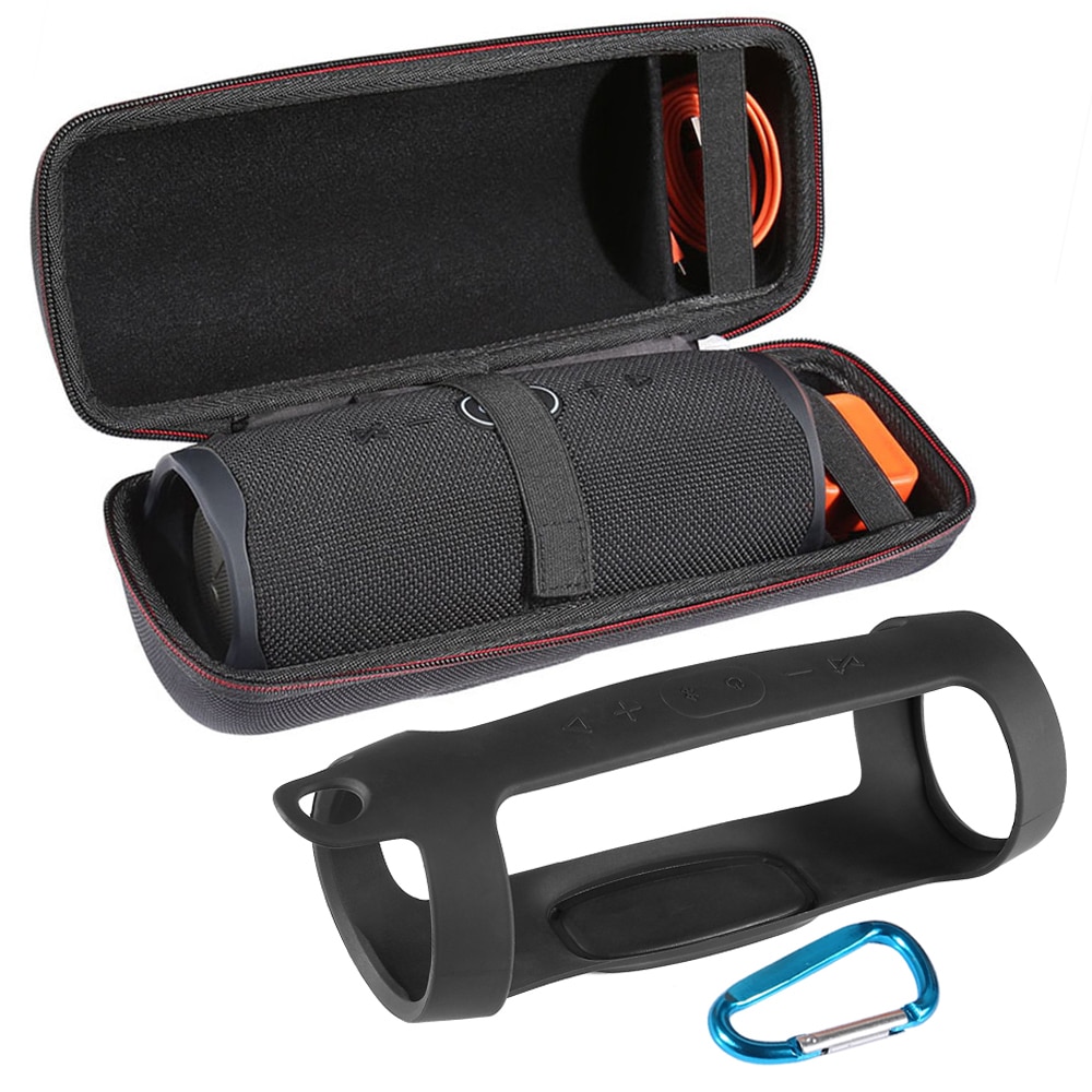 Travel Carrying EVA Beschermende Speaker Pouch Box Cover Bag Case voor JBL Lading 4 Draagbare Draadloze Bluetooth Speaker