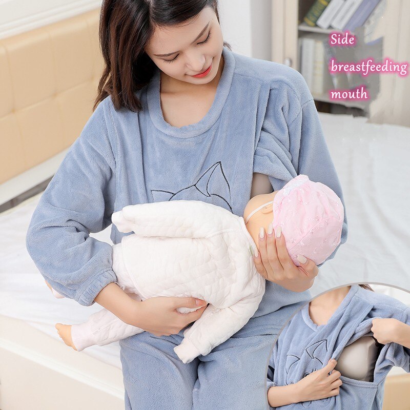 Pijamas de lactancia materna para mujeres – Grandado