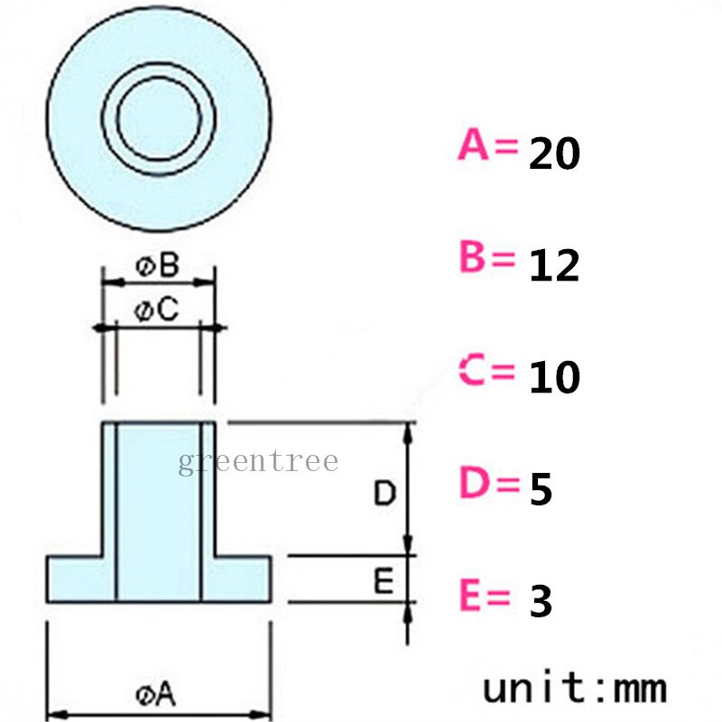 5/10/20/50/100 Stuks Schroef Nylon Transistor Pakking De