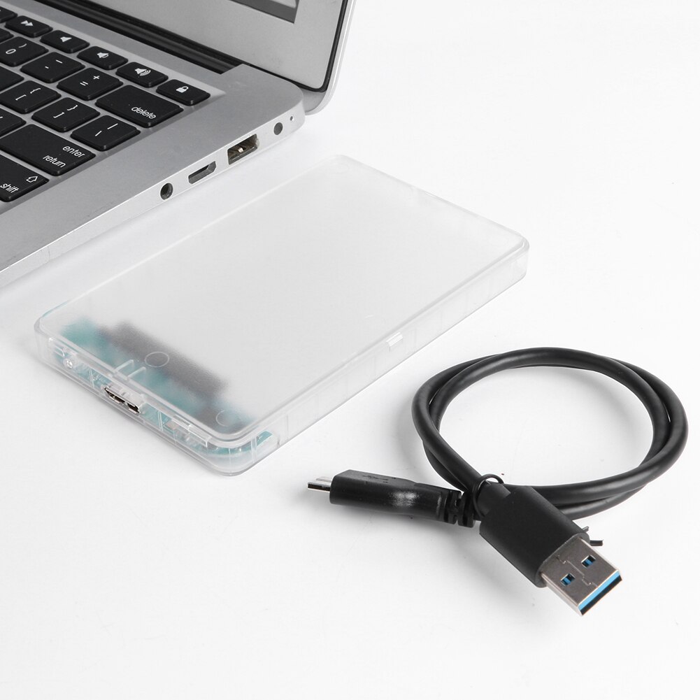 2.5 polegada transparente hdd ssd caso sata iii para usb 3.0 disco rígido gabinete para computador portátil notebook