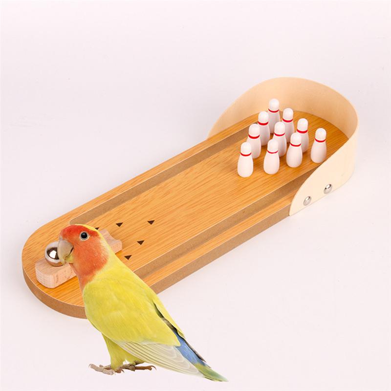 1Set Kinderen Bowling Speelgoed Mini Bowling Speelgoed Educatief Playthings Vogels Training Tool Voor Kinderen