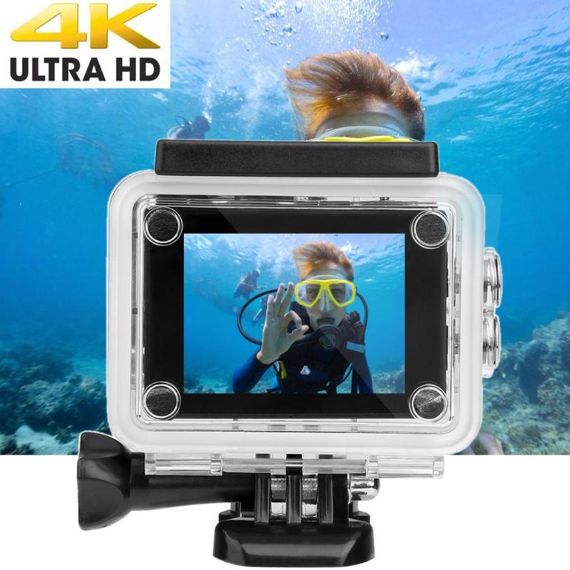 4K Touch Screen Kamera 2,0 in 140 Objektiv HD WiFi Action Cam 30m Unterwasser Wasserdichte Action Camcorder Kamera aksiyon kamera