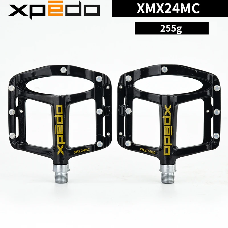 XPEDO XMX24MC Pedal de bicicleta de magnesio 2 rodamientos de cartucho husillo cr-mo pedales de bicicleta de carretera MTB piezas de ciclismo ultraligeras Wellgo
