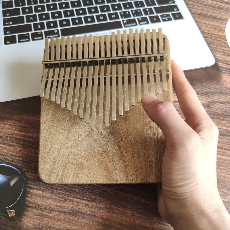 Handgemaakte 21 Key Kalimba Kamfer Hout Duim Piano Toetsenbord Instrument Muziek