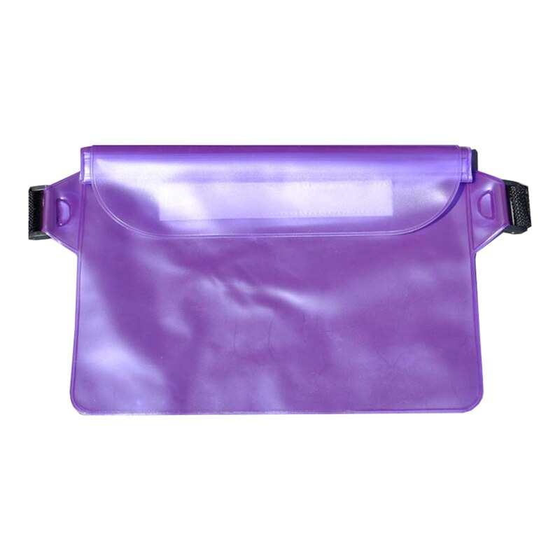 Waterproof Swimming Bag Underwater Dry Shoulder Waist Pack Drift Diving Bag Pocket Pouch Skiing Snowboard Mobile Phone Bags Case: Purple