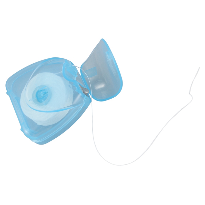 2X Vaclav Wire Floss 50 Meter 54 Yard Wire Floss Mint Flavor Floss Pick Flosser Interdental Brush