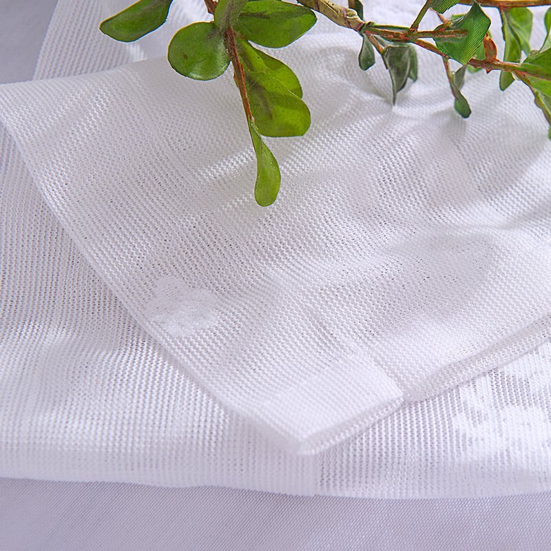 Bay Window Curtains Lace Short Curtain for Bedroom Kitchen Cabinet Dust Cover Tulle Decorative Valance Home Decor Drapes