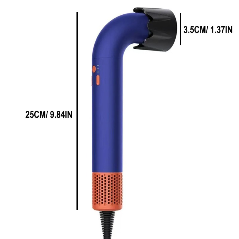 1 mondstuk  hd18 föhns hoge snelheid föhn snel drogen negatieve ionen secadora para cabello