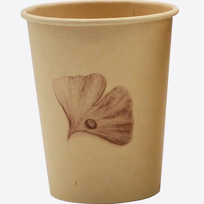 8 oz Milieuvriendelijk Afbreekbaar Papier Cup wegwerp koffie cup bamboevezel Papier Creatieve Kantoorbenodigdheden DEC564