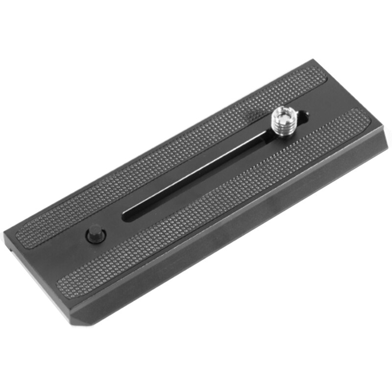 Verschiebbare schnellwechselplatte mit 1/4 -zoll- und 3/8- zoll-schrauben für manfrotto mvh 500ah schnellwechselplatte: Default Title