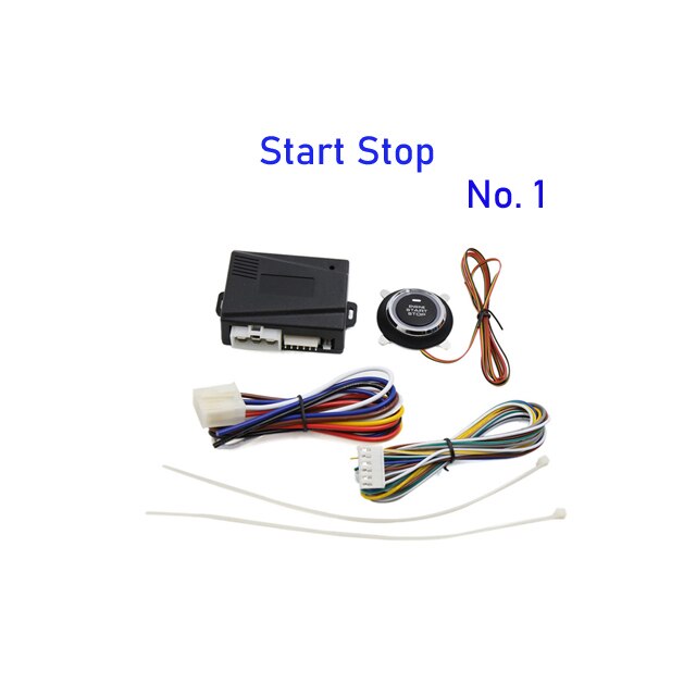 autos pke keyless entry remote control start stop passive keyless car immobilizer system car alarms intelligent system: Start Stop