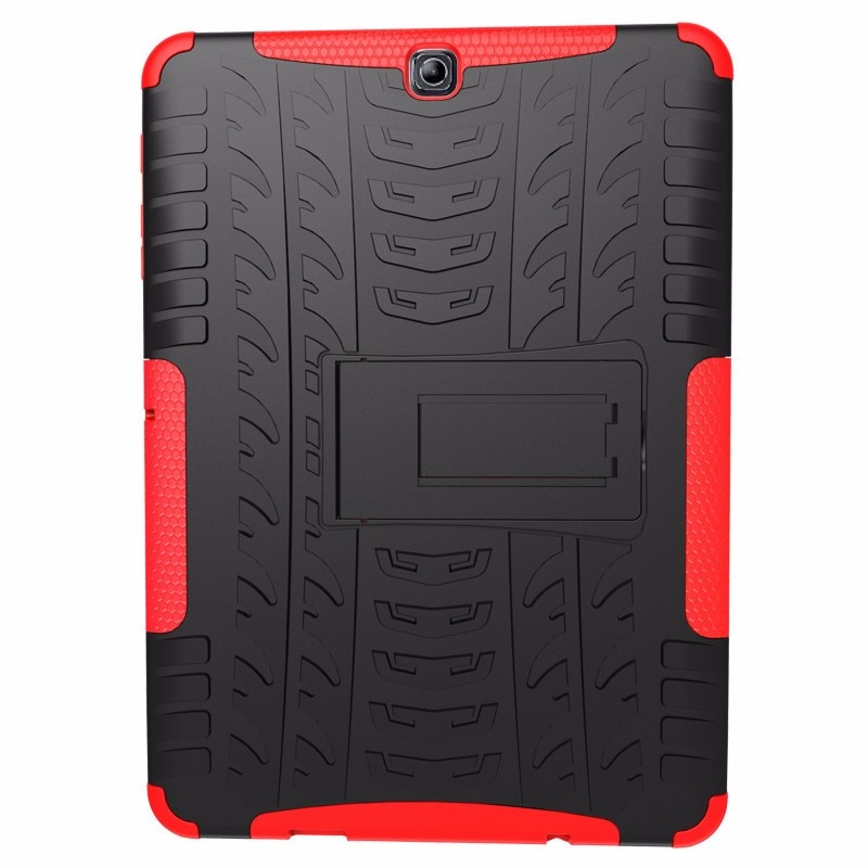 Funda rígida híbrida de TPU para tableta Samsung GALAXY Tab S2 9,7 SM T810 T815 T813 T819, carcasa resistente con película y bolígrafo