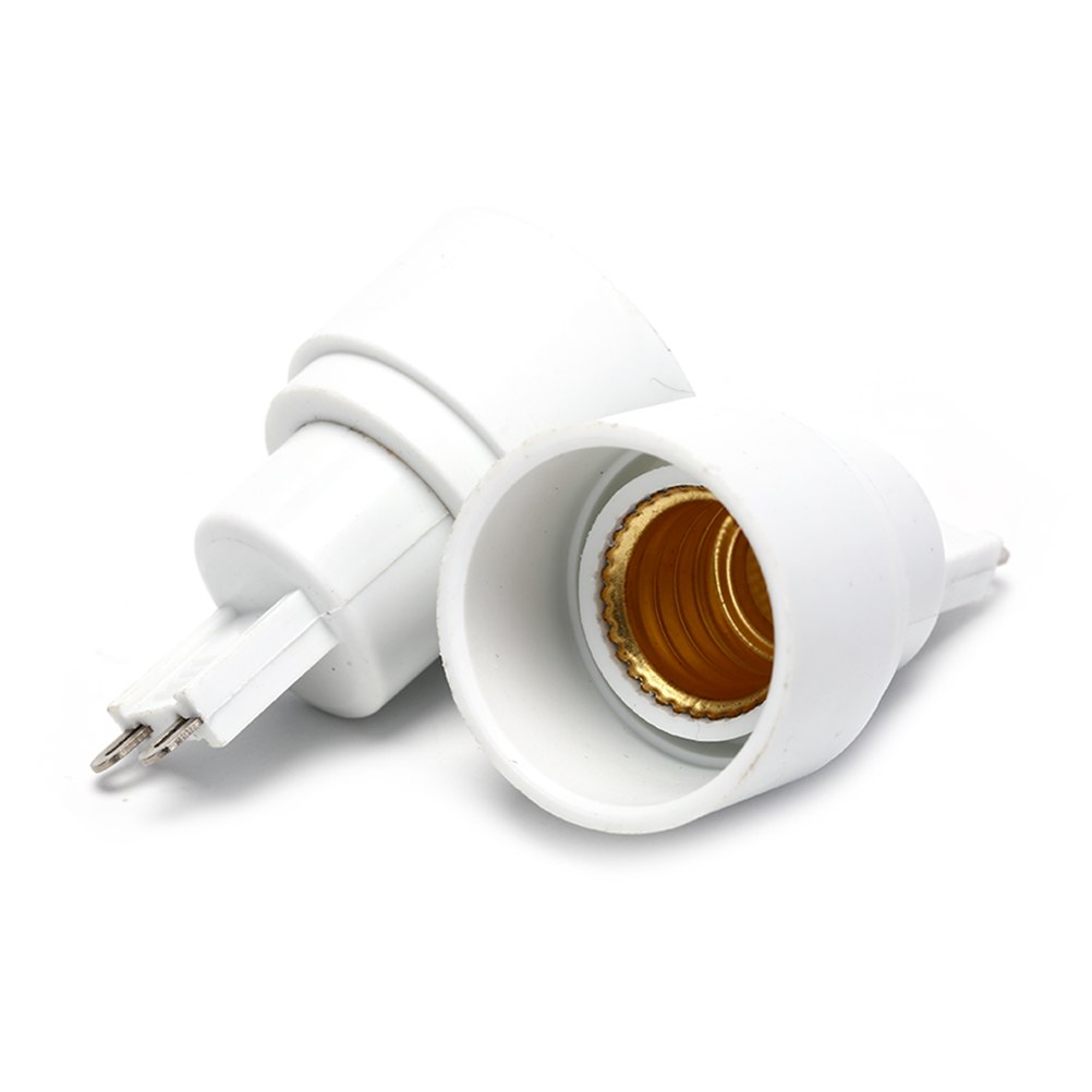 Base de enchufe G9 a E14 de 1 Uds. Para halógeno CFL, convertidor adaptador de lámpara, Base de lámpara, Base de bombilla, Conector de conversión