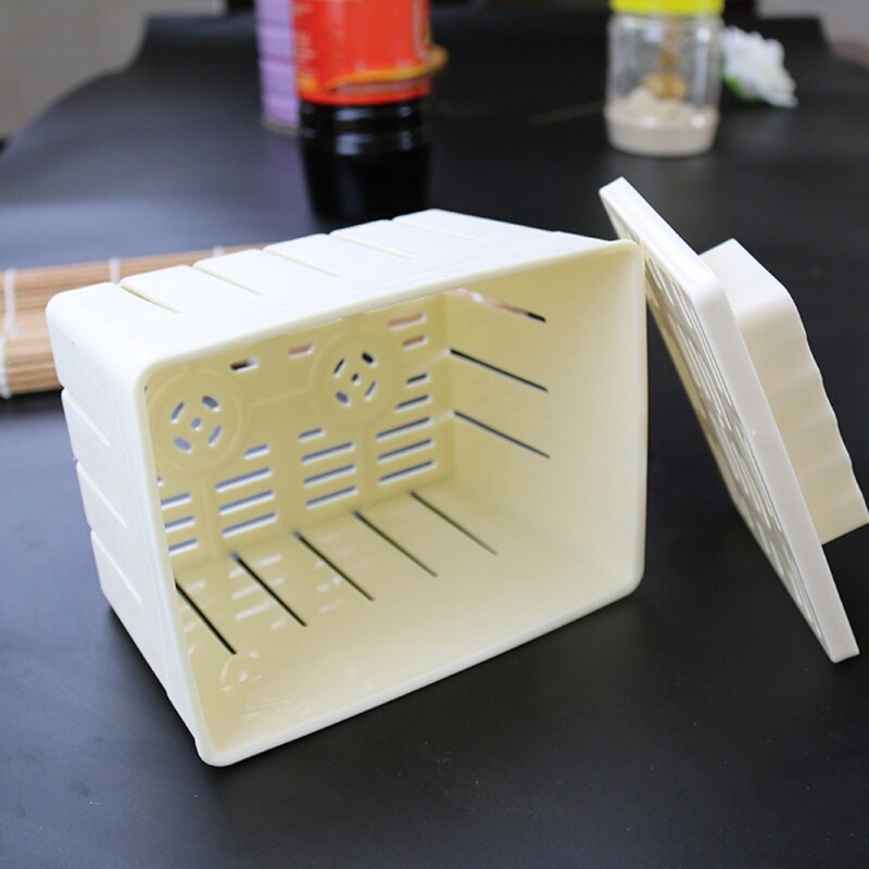 Kinesisk mad hjemmelavet tofu maker gør-det-selv tofu-presse tofu-maskine presseformsæt osteforme ost køkkenværktøj tofuforme