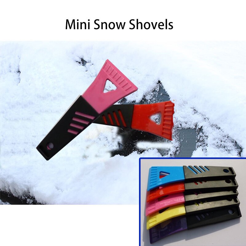 ZD 1X Car snow shovel Mini Snow scraping board For Mitsubishi lancer outlander Mazda 3 6 cx-5 Kia rio ceed sportage accessories