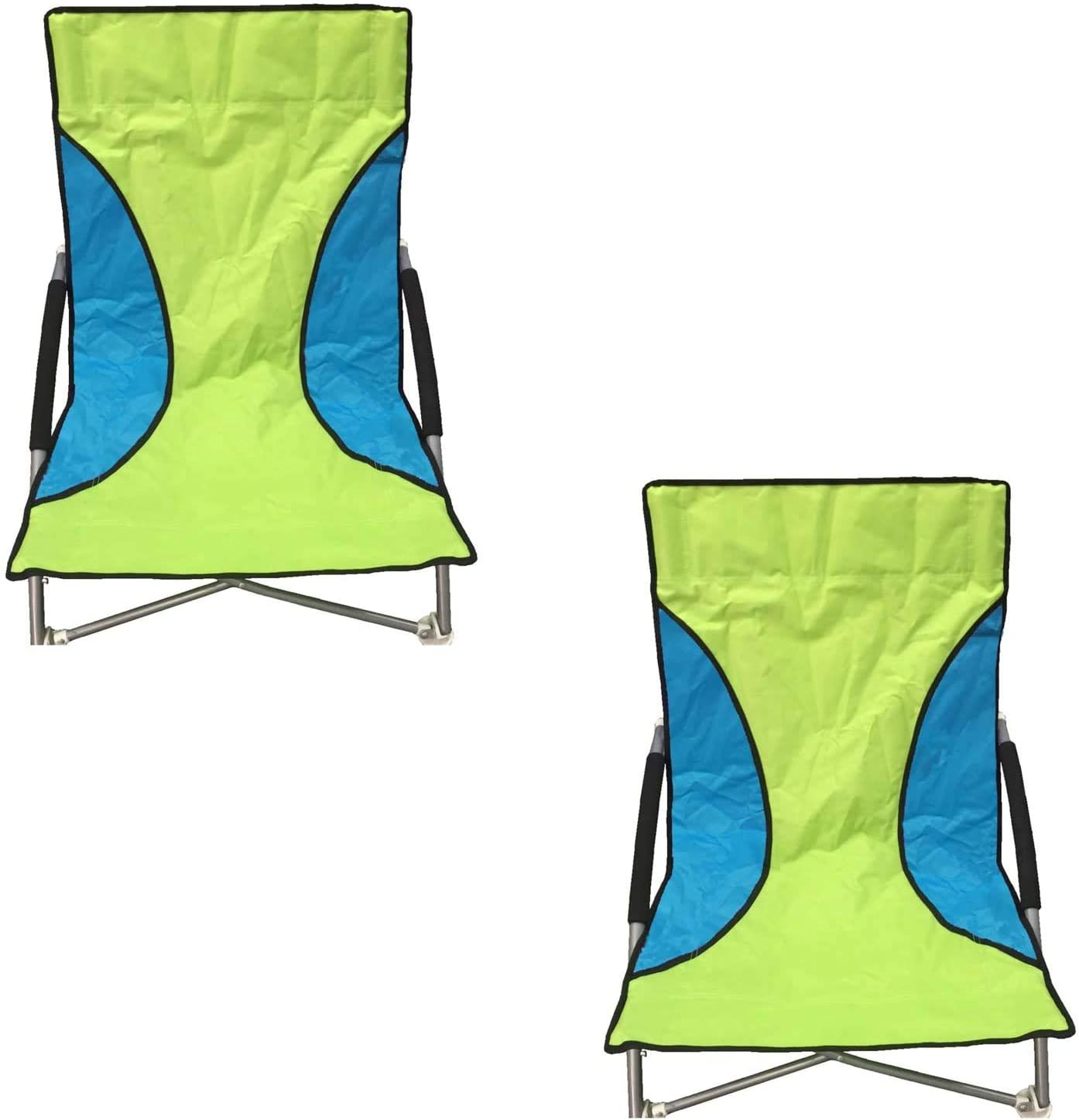 Folding Low Camping Chair, Lightweight,Foldable,Portable Garden Beach Chair with Cup Holder Perfect for Camping,Garden,Festivals: Default Title