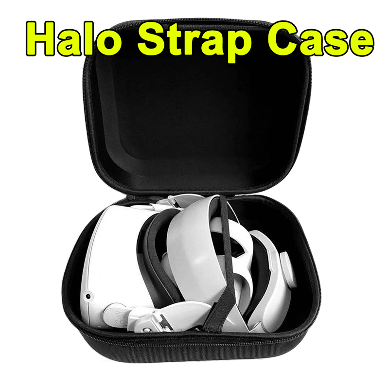 Draagbare Halo Band Opbergtas Voor Oculus Quest 2 Case Eva Harde Bescherming Doos Met Handvat Vr Accessoires