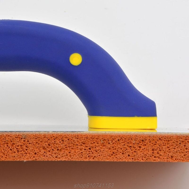 Rubber Skimming Trowel Scraper Handheld Foaming Plastering Concrete Spatula Grout Float Tiling Tool F18 21