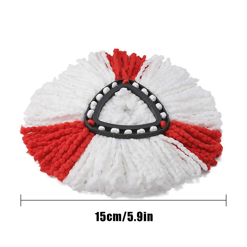 3 Packs Mop Replacement Head Microfiber Mop Refills Mop Replacement Heads for Vileda O-cedar Easy Cleaning Mop Head